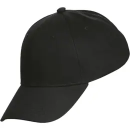 Clifford 6 Panel Cap Black